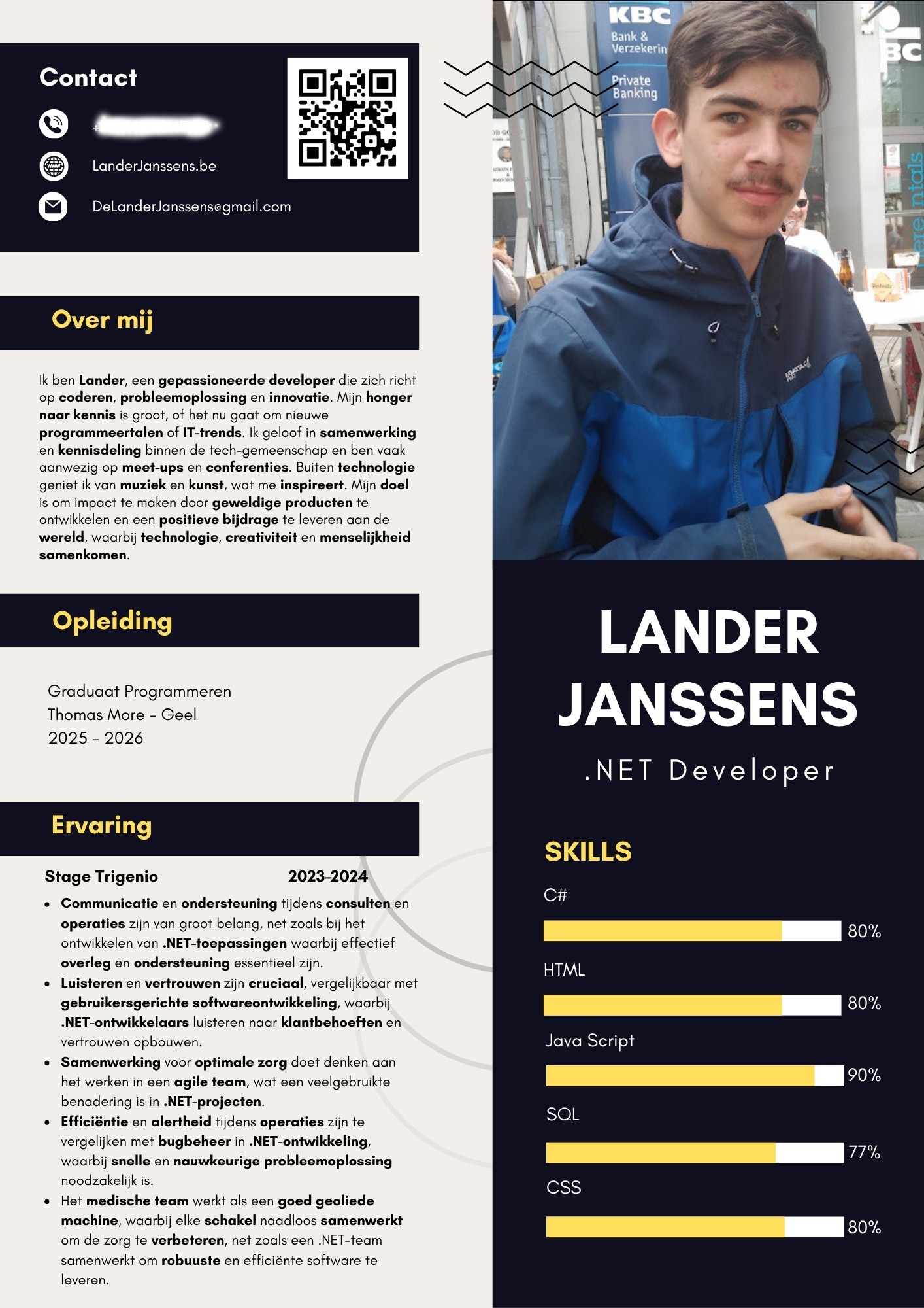 CV van Lander Janssens